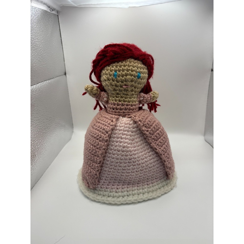 Handmade Reversible Crochet Doll Ariel The Little Mermaid Mermaid & Princess - Picture 5 of 8